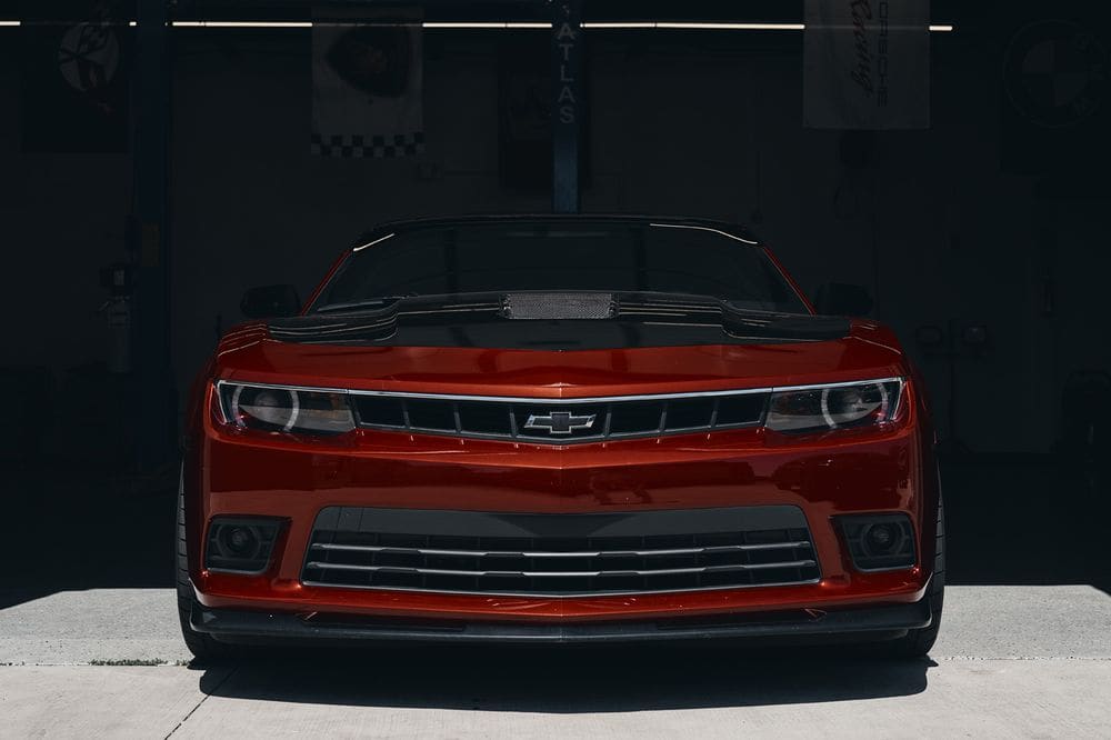 Custom Camaro at Utica Auto Spa